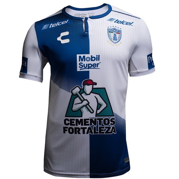 Camiseta Pachuca Primera equipación 2018-2019 Azul Blanco